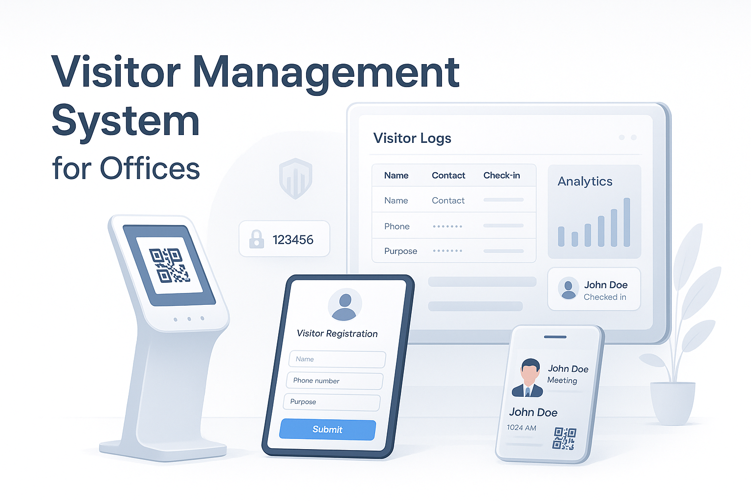 🚀 Visitor Management System for Offices